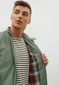 Next STAG HARRINGTON - Übergangsjacke - Sage Green -Next ef5be81e6bf043fa98cc52a3f69a1aa0