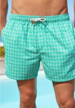 Next PRINTED STANDARD - Badeshorts - Aqua Blue Geo 11 Next PRINTED STANDARD - Badeshorts - Aqua Blue Geo -Next ef735251380041b0acd7bdf041b63219