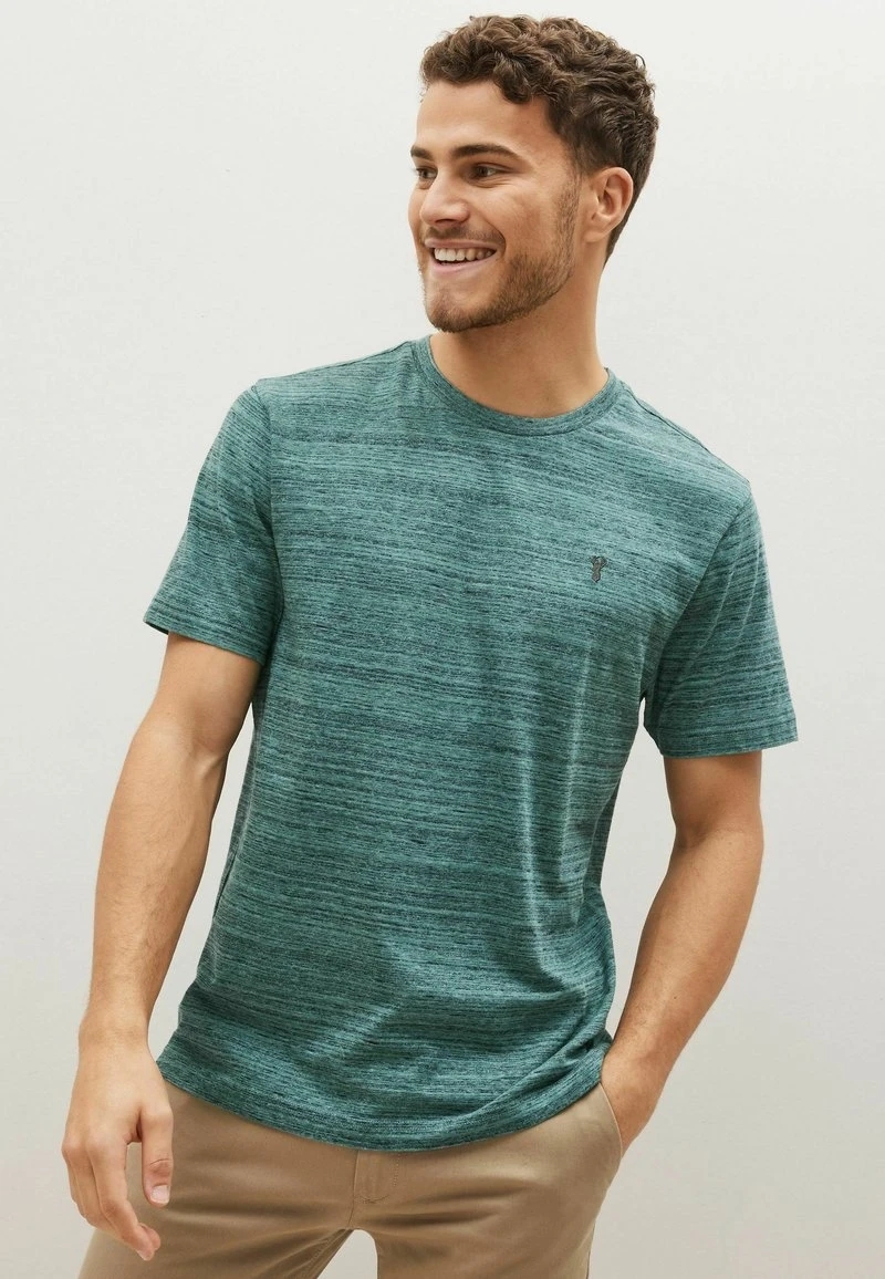 Next STAG MARL - T-Shirt Basic - Green 3 Next STAG MARL - T-Shirt Basic - Green