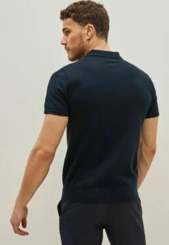 Next SHORT SLEEVE STANDARD - Poloshirt - Navy Blue -Next f3743d168d9a44e4b795aaf8aecd33a8
