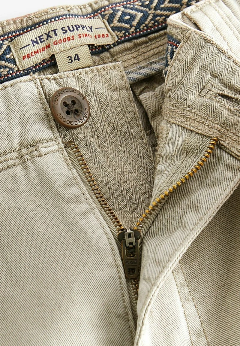 Next PREMIUM LAUNDERED CARGO STANDARD - Jeans Shorts - Bone 8 Next PREMIUM LAUNDERED CARGO STANDARD - Jeans Shorts - Bone – Bild 6