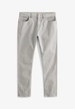 Next AUTHENTIC STRETCH - Jeans Slim Fit - Light Grey -Next fb4fef51743b4db1b3268924c993637d