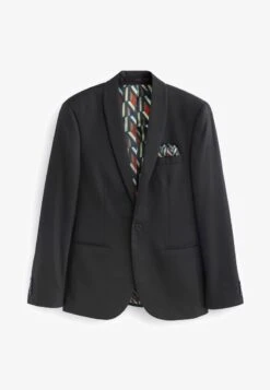Next SHAWL COLLAR SLIM FIT - Anzugsakko - Black -Next fb5ed33a1665457d9161bf73d1da920b