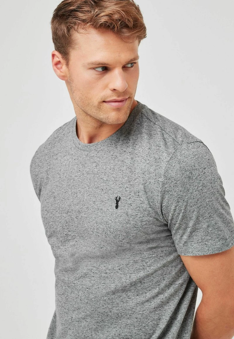 Next STAG MARL - T-Shirt Basic - Charcoal Grey 4 Next STAG MARL - T-Shirt Basic - Charcoal Grey – Bild 2