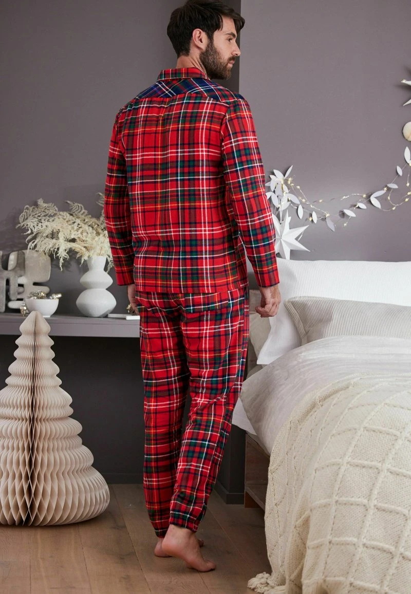 Next MATCHING FAMILY CHRISTMAS CHECK STANDARD - Nachtwäsche Hose - Red 3 Next MATCHING FAMILY CHRISTMAS CHECK STANDARD - Nachtwäsche Hose - Red